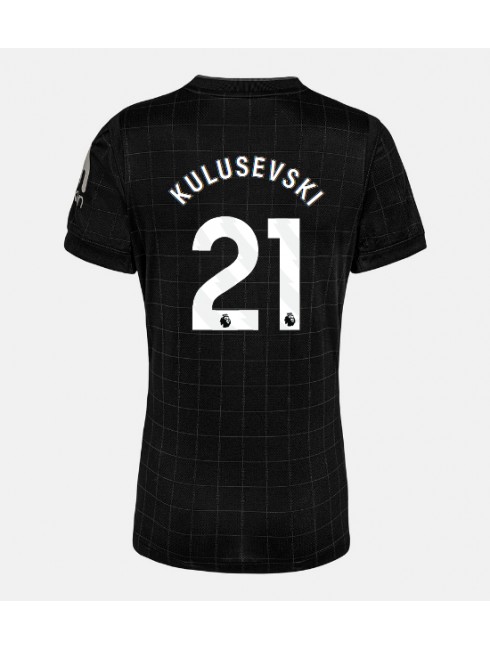 Zenske Futbalové oblečenie Tottenham Hotspur Dejan Kulusevski #21 2025-26 Krátky Rukáv - Preč Zenske Futbalové oblečenie Tottenham Hotspur Dejan Kulusevski #21 2025-26 Krátky Rukáv - Preč